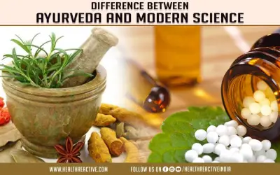 Difference between Ayurveda and modern science