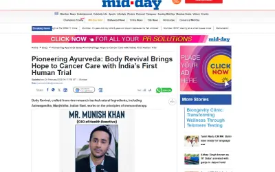 Pioneering Ayurveda: Body Revival Brings Hope to Cancer Care with India’s First Human Trial
