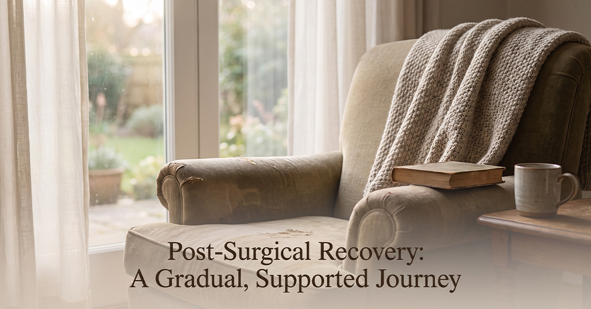 Post-Surgical Recovery: A Gradual, Supported Journey