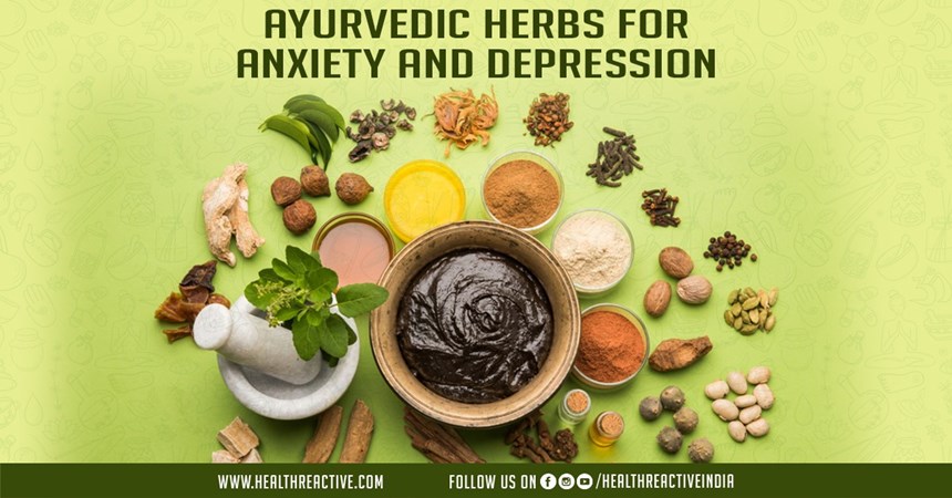 Ayurvedic herbs for anxiety and depression
